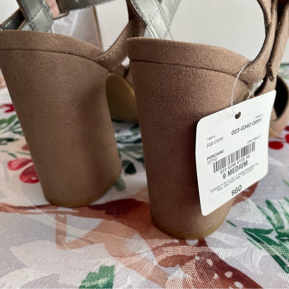 NIB WORTHINGTON TAN HEELS - Picture 3 of 6